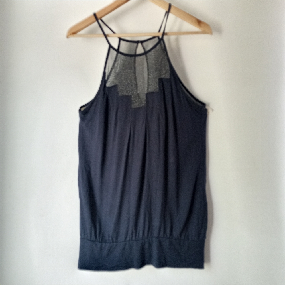 Anthro Deletta S Staggered Gleam Top
